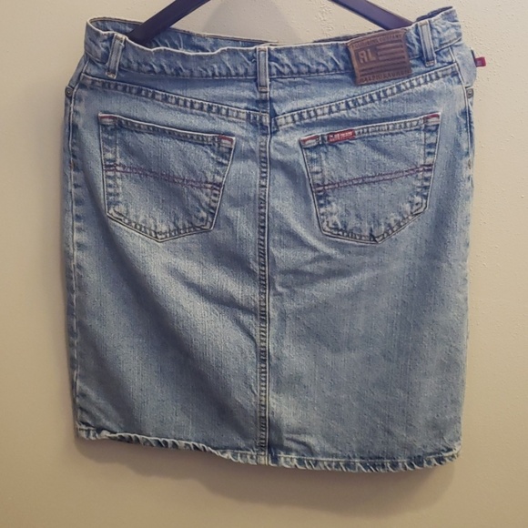 Ralph Lauren denim skirt💞 - Picture 2 of 6